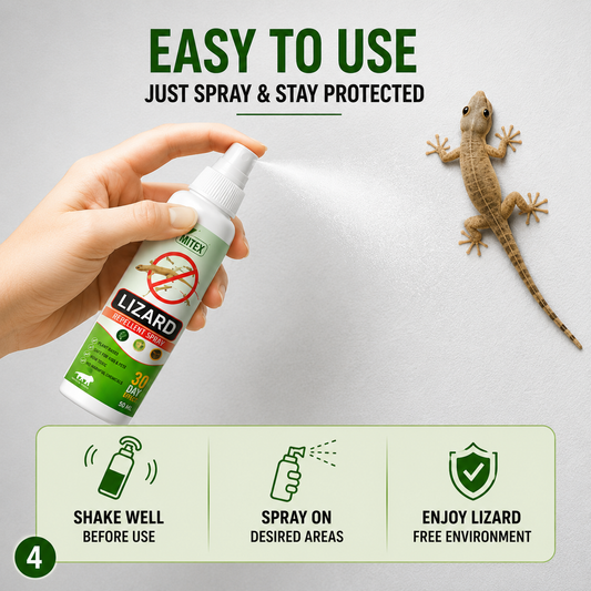 Lizard Repellent Spray | Pack of 3