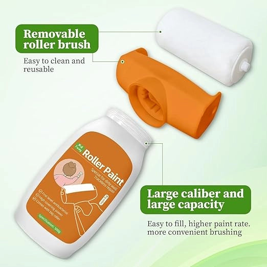 Wall Repair Roller Paint -White Wall Repair Painting Solution